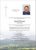 Josef Wieser